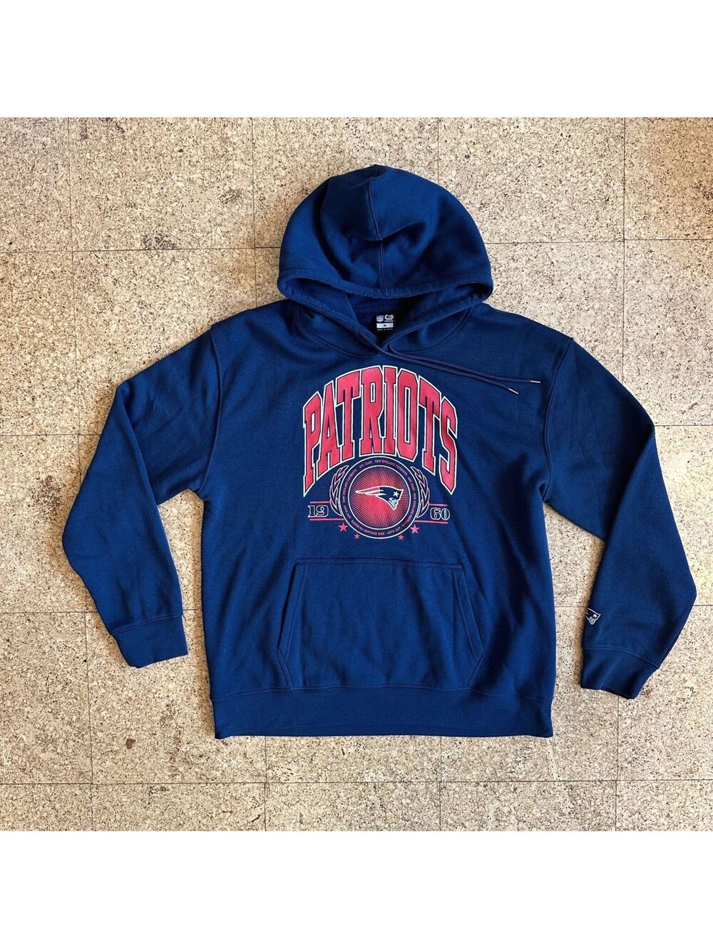 New England Patriots Hoodie Men's XL Navy NFL Football Sweatshirt Ultra Game